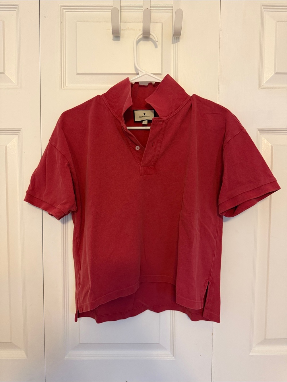 Tuckernuck Kids Red Short-Sleeve Polo